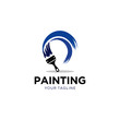 Painting Services Logo Vector Template