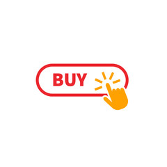 Canvas Print - buy button icon vector design. ui material of buy button design