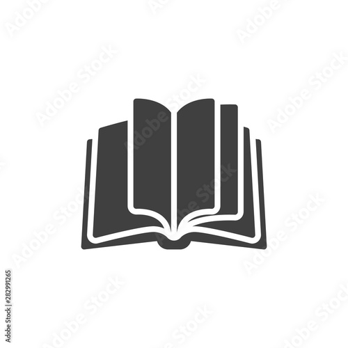 Open Book Pages Vector Icon Filled Flat Sign For Mobile Concept Open Book Pages Vector Icon Filled Flat Sign For Mobile Concept