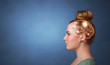 © ra2 studio - Portrait with lighting brain and brainstorming concept