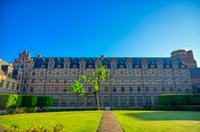 Antwerp, Belgium - April 28, 2019 - The University Of Antwerp (Universiteit Antwerpen) Is One Of The Major Belgian Universities Located In The City Of Antwerp, Belgium.