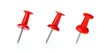 © dragonstock - Red pins