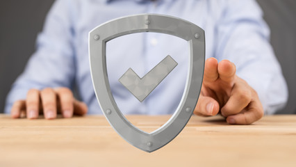 security data code digital in hand