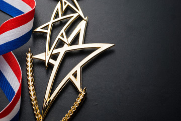 Wall Mural - gold championship or winners trophy