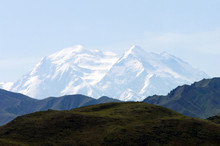 Mount McKinley Peak On A Clear Day