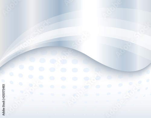 Abstract background silver blue