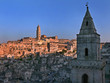 Blick auf die Altstadt (Sassi) von Matera, Basilicata/ Italien