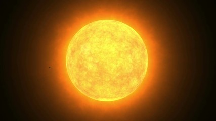 Wall Mural - Transit of Mercury in front of the Sun	