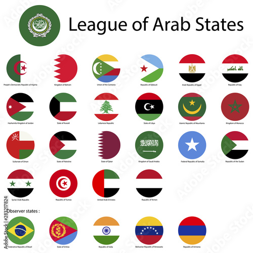 League of Arab States Poster Mural XXL
