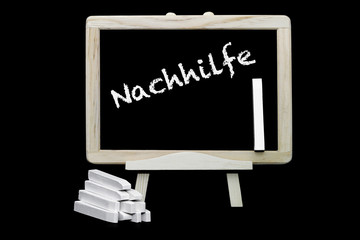 Poster - Nachhilfe Schultafel