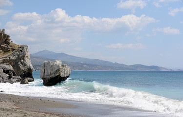 Poster - Prevelistrand auf Kreta