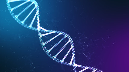 Wall Mural - dna concept.