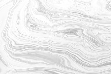 White Acrylic Pour Color Liquid marble abstract surfaces Design.