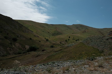 landscape nature mountain hill rock