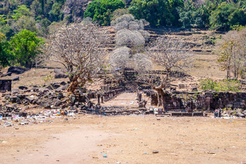 Sticker - Wat Phou temple in Southern Laos