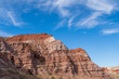 © Angela - Low angle landscape of striped hillside at the Toadstools trail in Grand Staircase Escalante National Monument