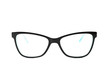 © makedonski2015 - Black plastic eyeglass frame . Isolated