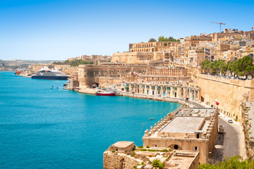 Fototapete - Port of Valletta, Malta