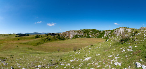 The Kupres Polje (Kupreško polje) within Dinaric karst of western Bosnia and Herzegovina.