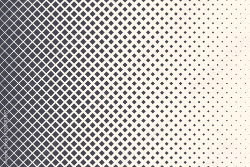 Fotografía Rhomboid Halftone Retro 80s Simple Rectangular Pattern