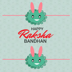 Wall Mural - Happy Raksha Bandhan.