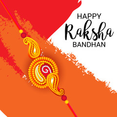 Wall Mural - Happy Raksha Bandhan.