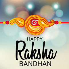 Wall Mural - Happy Raksha Bandhan.