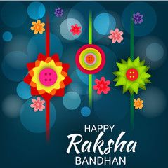 Wall Mural - Happy Raksha Bandhan.