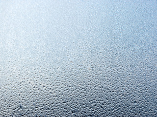 Wall Mural - abstract rain drops on slate glass, suitable for different textures