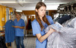 © JackF - Two women working at dry-cleaning salon
