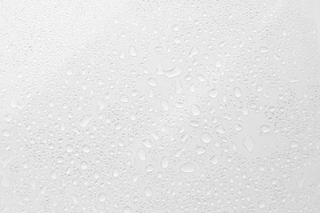 Water Drops On white Background, Texture colorful waterdrop/