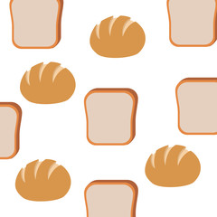 Wall Mural - pattern of delicious bakery bread