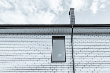 Laminated plastic Windows in the new house