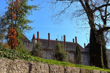 Wall Mural - Palace of the Duke of Braganza in Guimaraes, Portugal