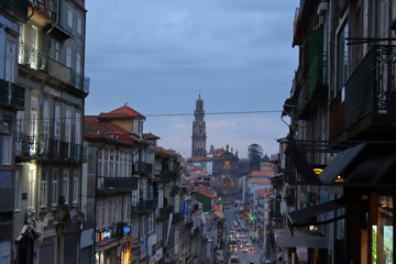 Canvas Print - Buildings in Porto, Portugal