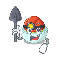 Sticker - Miner ratatouille isolated with in the cartoon