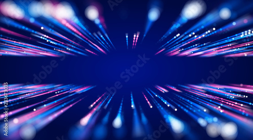 Cuadros en Lienzo Speed connection vector background
