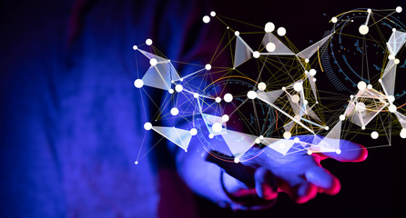 Software, web development, programming concept. Abstract Programming