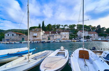 Port of Bobovisca in Croatia