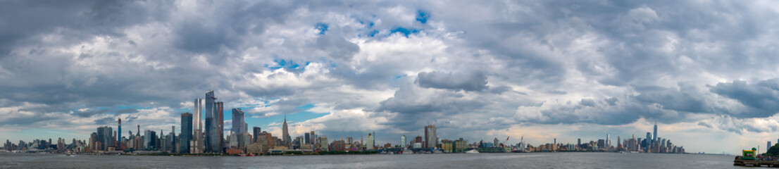 Panorama of Manhattan from New Jersey