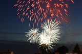 Fototapeta Panele - Independence day fireworks