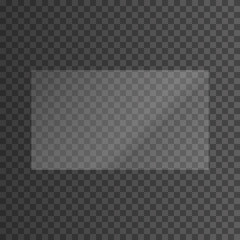 Wall Mural - the texture of rectangle glass plate, mirror, windows. light effect for a picture or a mirror. beaut