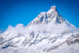 Fototapeta Góry - View of the Matterhorn. Swiss Alps, Switzerland.