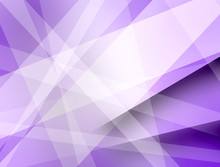 Abstract Purple And White Background With Diagonal Stripes And Triangles In White Layered Shapes, Geometric Business Background Design