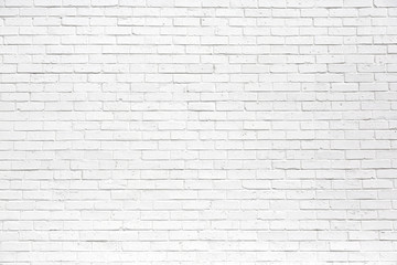 white brick wall may used as background