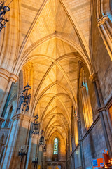 Poster - London, UK - May 22 2018: Southwark Cathedral has been a place of Christian worship for more than 1,000 years, but the architecure was reconstructed in late 19th-century