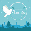 © Homeshark5tudio - Element design for poster, Vector illustration of international peace day september 21.