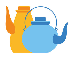 Poster - Teapot and kettle drinks utensils