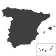 © agrus - vector map of spain isoladet on white background