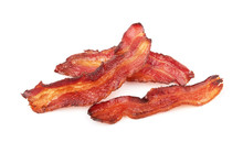 Cooked Slices Of Bacon